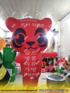Roi hoi hinh gau Panda