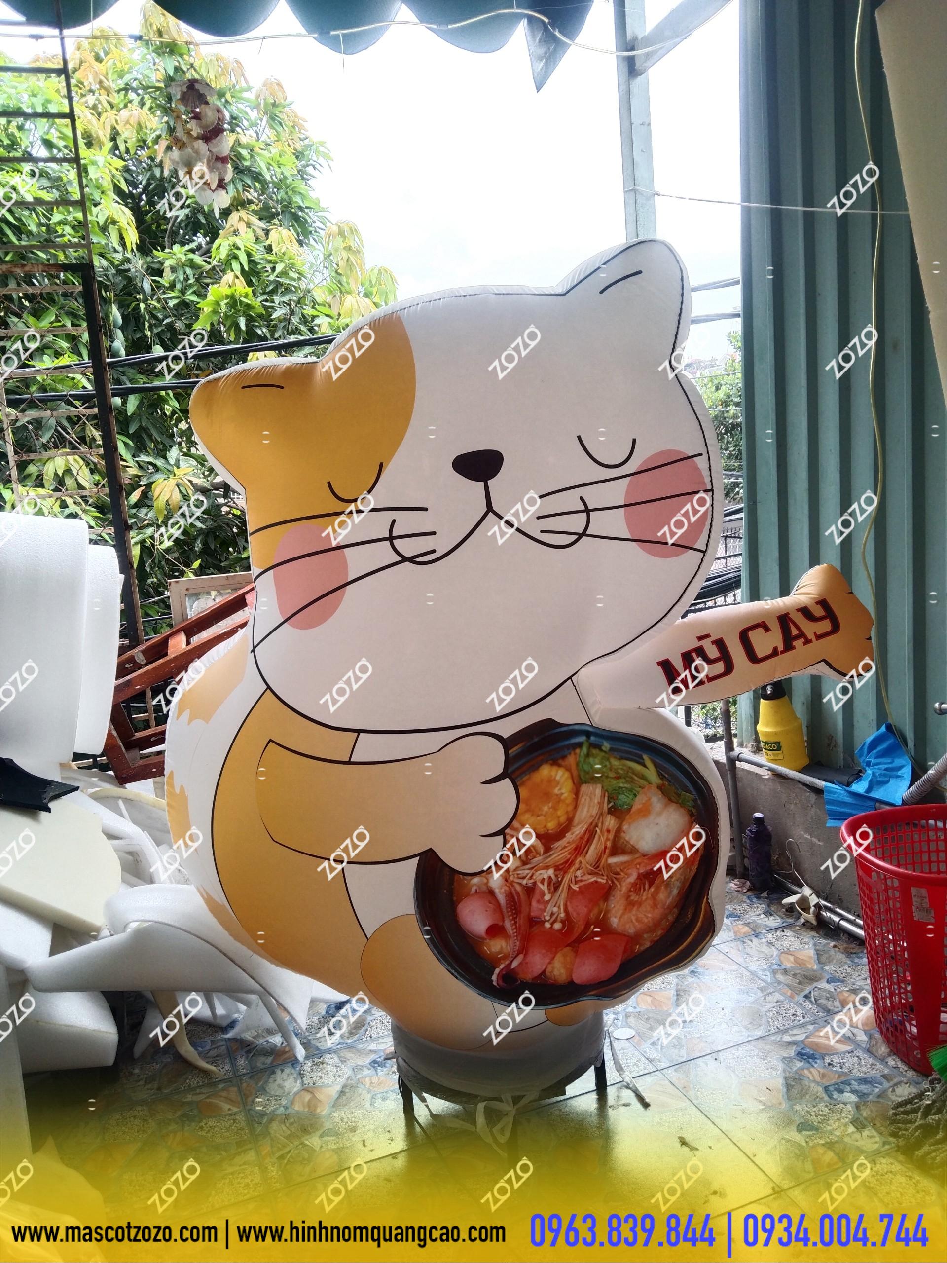 Rối hơi mèo ăn vặt Roi hoi meo an vat