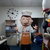 MASCOT ĐẦU BẾP MR LEAN 2 mascot đầu bếp