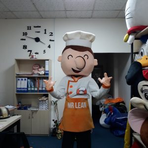 mascot đầu bếp