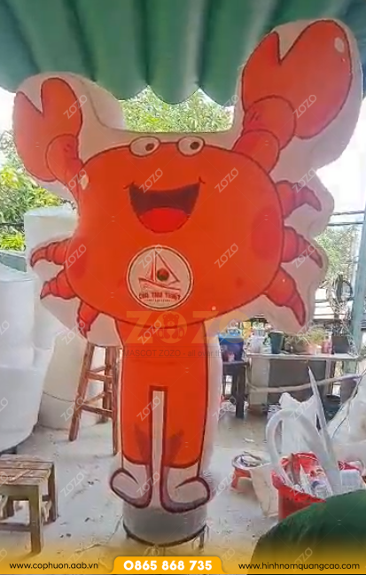 rối hơi hình cua roi hoi hinh cua