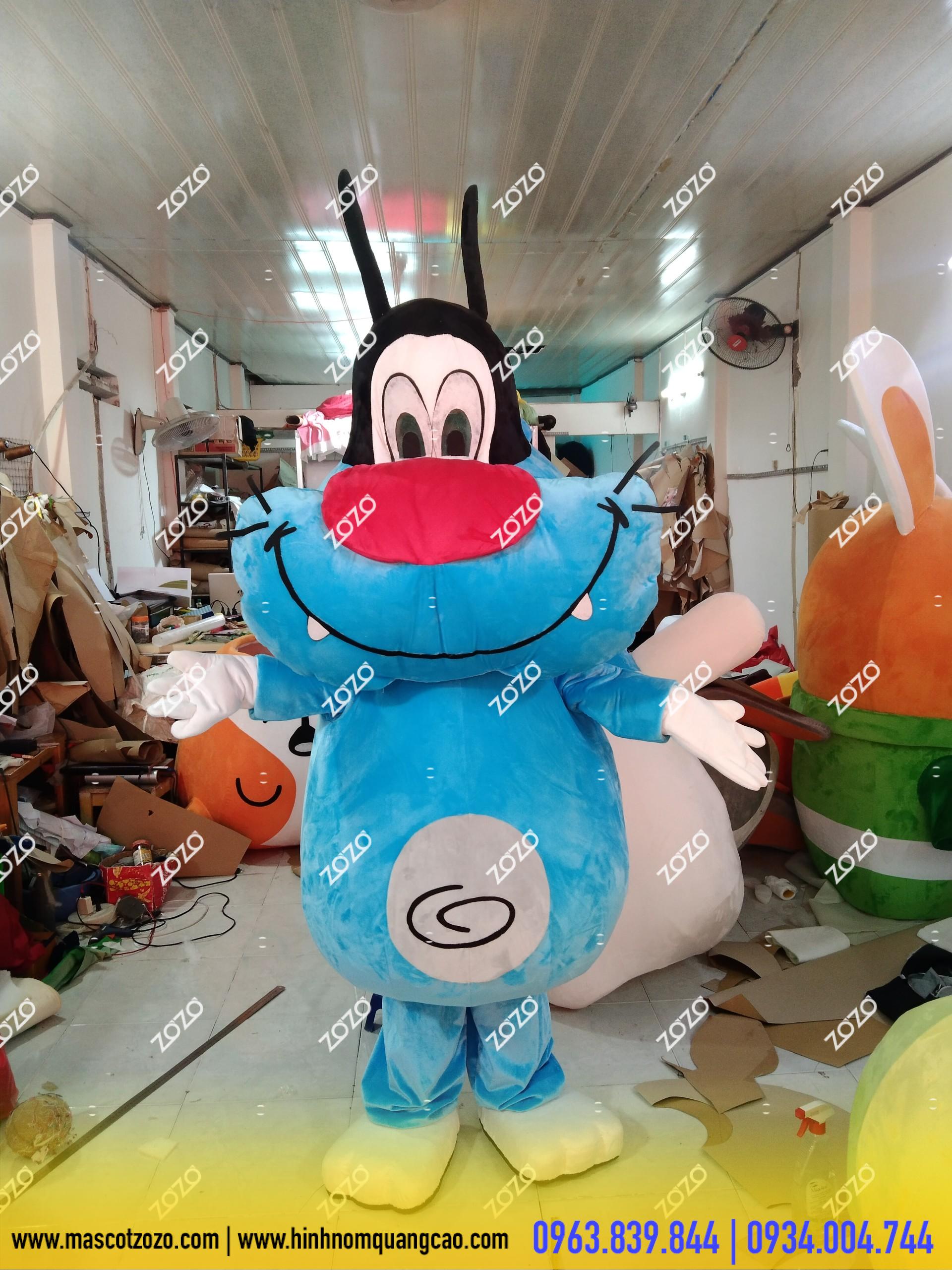 Mascot Oggy Mascot Oggy