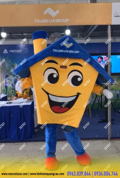 mascot ngôi nhà mascot ngôi nhà