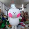 MASCOT GẤU TRẮNG 2 mascot gấu trắng