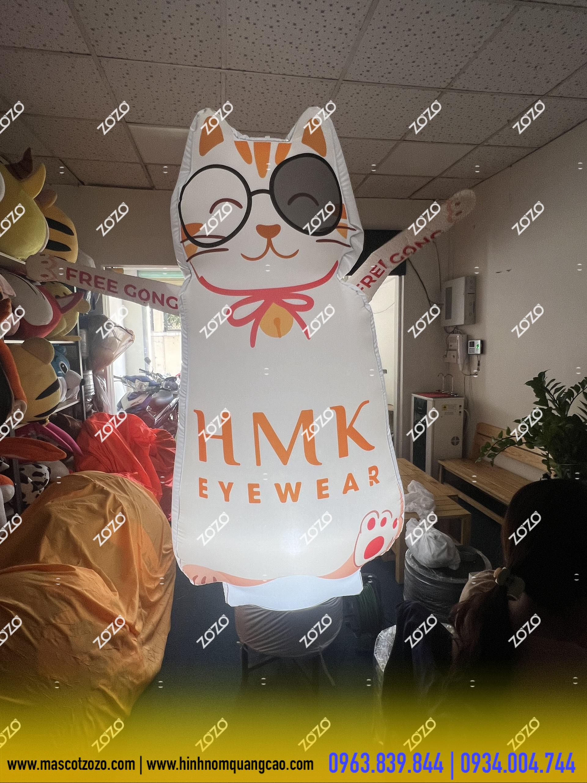 Rối mèo mắt kính Roi meo mat kinh