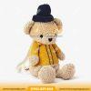 2092321545 balo chu gau ao vang zara auth