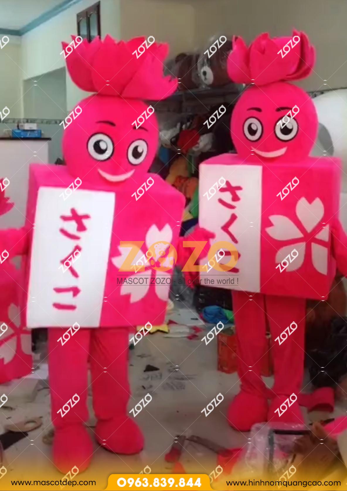 Mascot sakuko Mascot sakuko