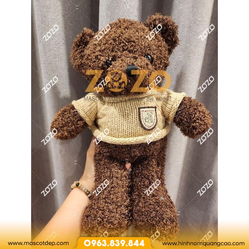 Gấu bông Teddy Quảng Châu cao cấp 35cm | Shopee Việt Nam
