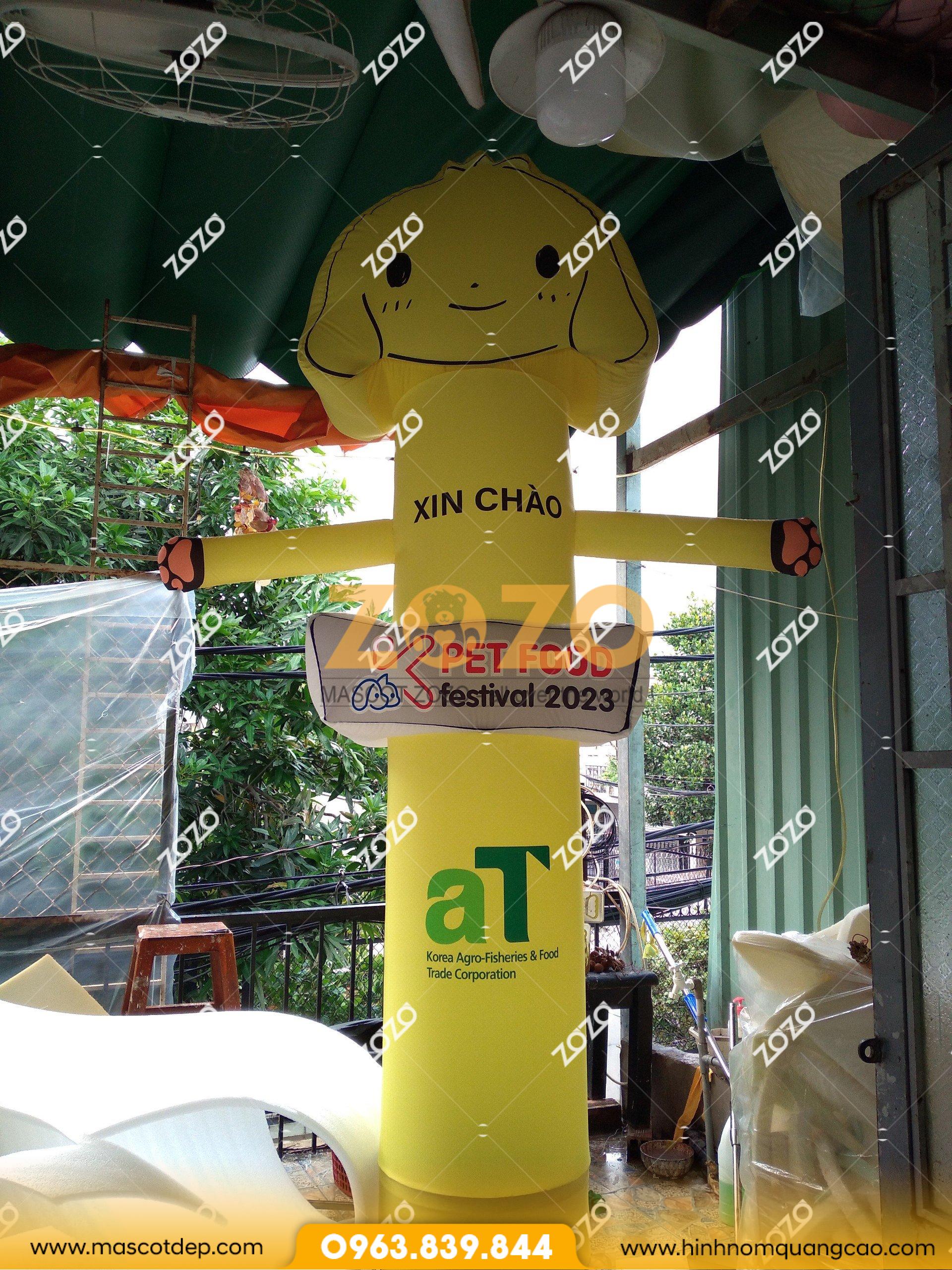 Rối hơi con chó Roi hoi con cho