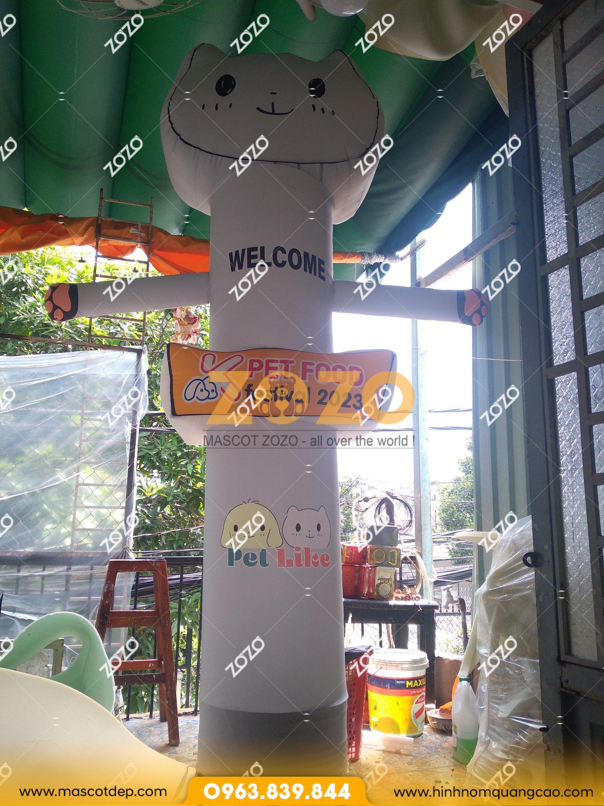 Rối hơi con mèo Roi hoi con meo