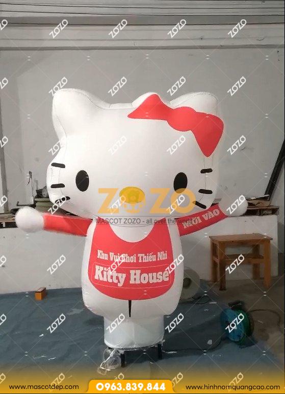 rối hơi mèo Kitty house RỐI HƠI KHU VUI CHƠI THIẾU NHI MÈO KITTY HOUSE