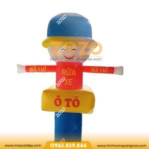 RỐI HƠI RỬA XE Ô TÔ