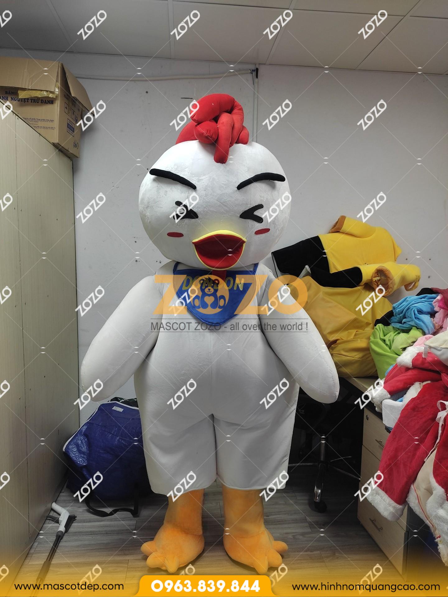 linh vật gà don don linh vật gà don don