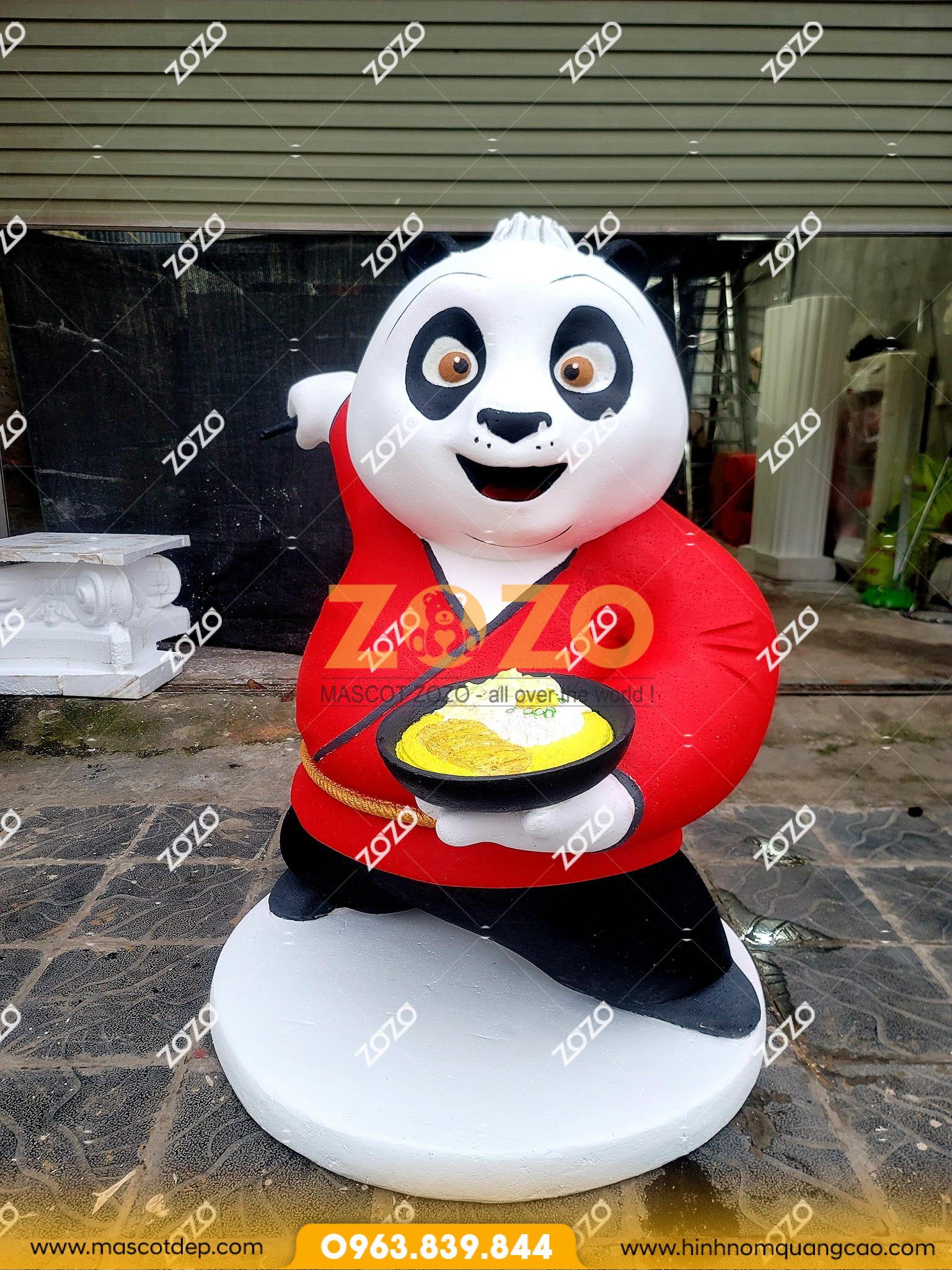 Mô hình xốp Gấu Đỏ Mo hinh xop Gau Do