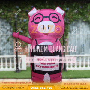 Rối hơi heo hồng Thời trang cho bé