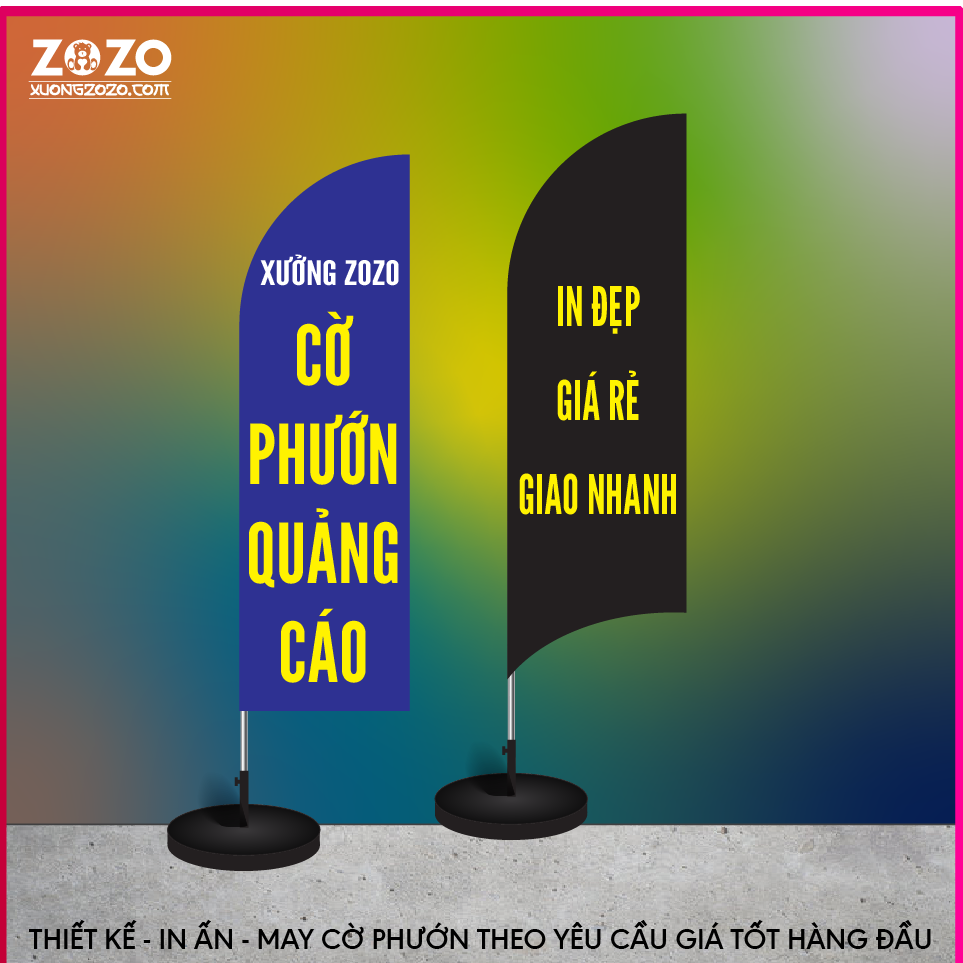May cờ phướn in ấn theo yêu cầu 9 MAY CỜ PHƯỚN THEO YÊU CẦU