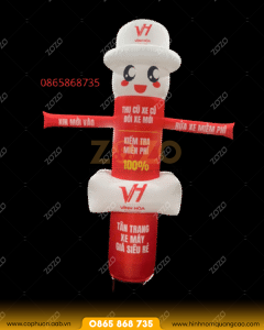 rối hơi theo yêu cầu