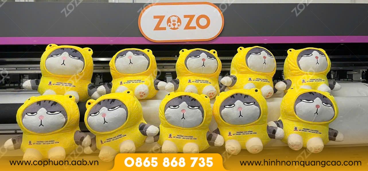 Gấu bông theo yêu cầu tại Xưởng Zozo