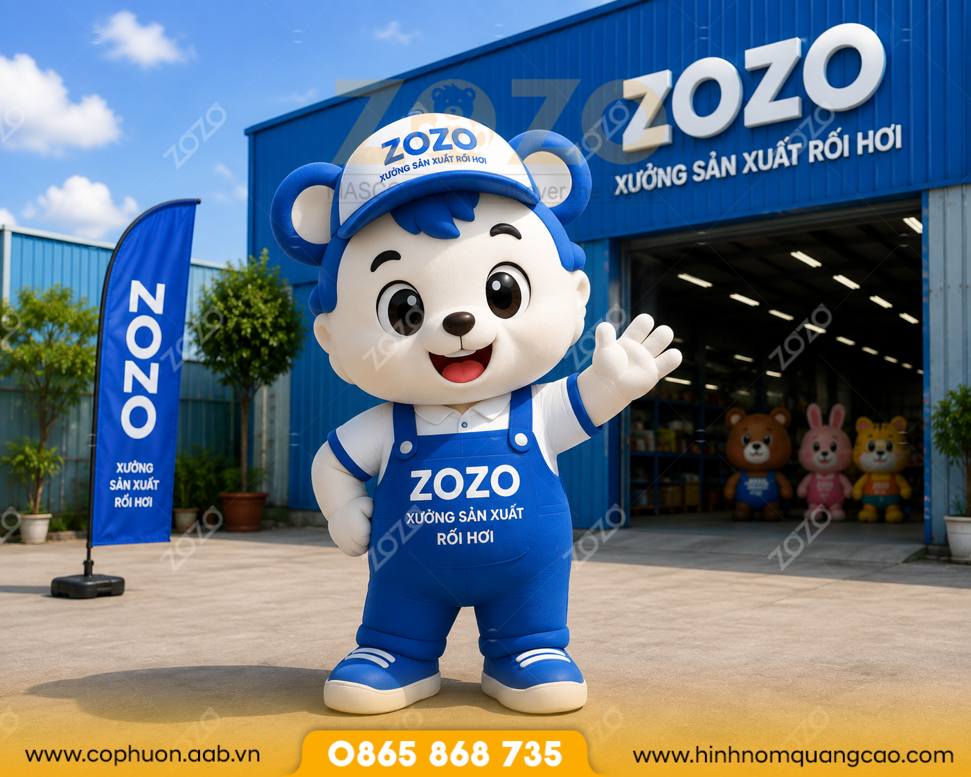 Mascot Theo Yêu Cầu: 7 Bí Quyết Tạo Nhân Vật Thương Hiệu Đáng Nhớ 2 mascot theo yêu cầu