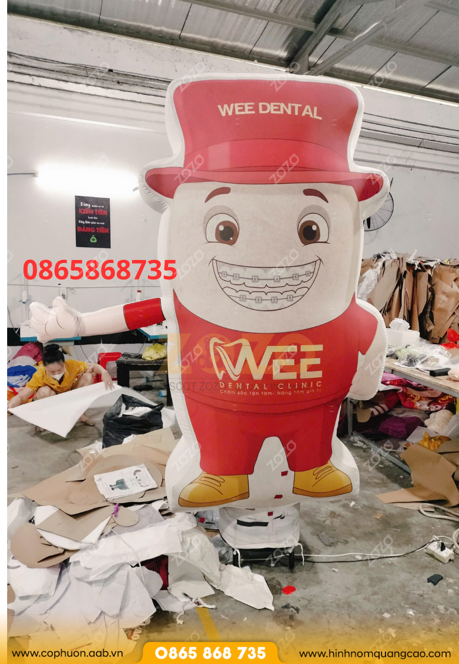 11 Ý Tưởng Rối Hơi Quảng Cáo Độc Đáo Giúp Cửa Hàng “Nổi Bật” Ngay Từ Xa 3 rối hơi quảng cáo khai trương