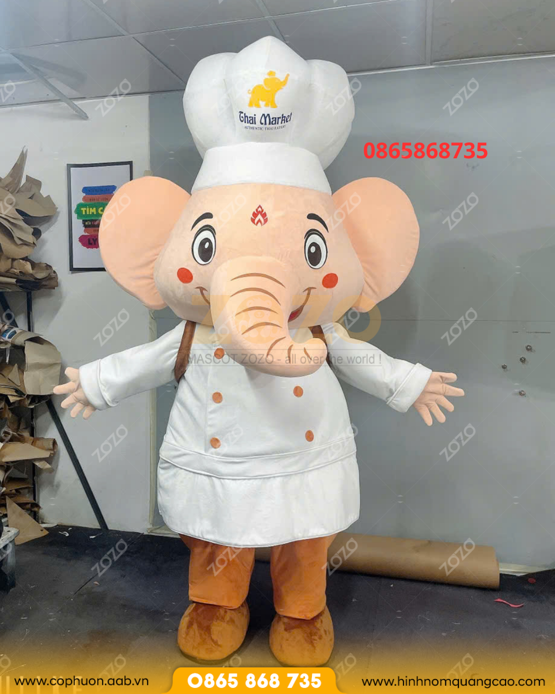Mascot Theo Yêu Cầu – 5 Mẫu Đẹp, May Chất Lượng Cao 5 4