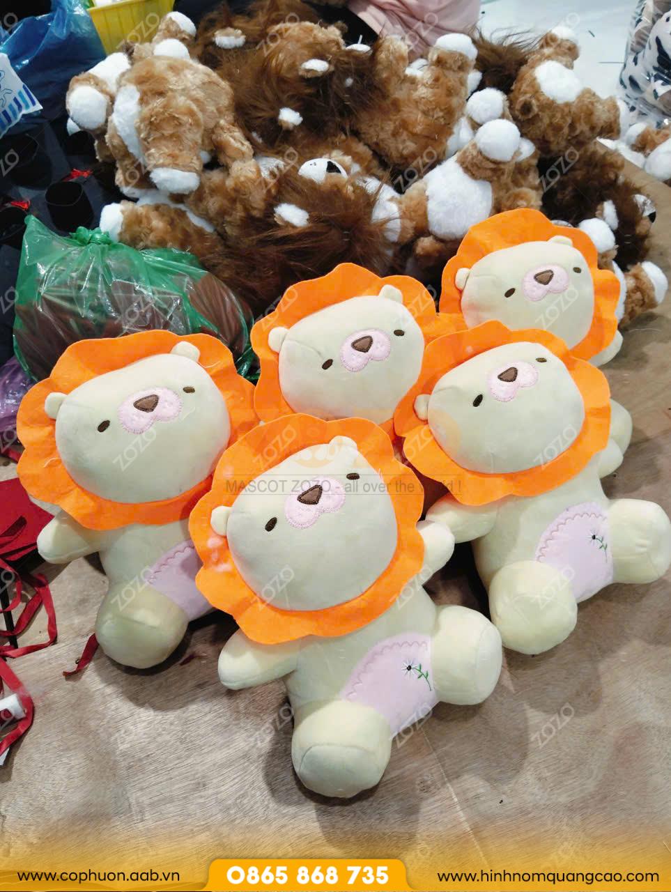 Gấu bông mascot theo yêu cầu