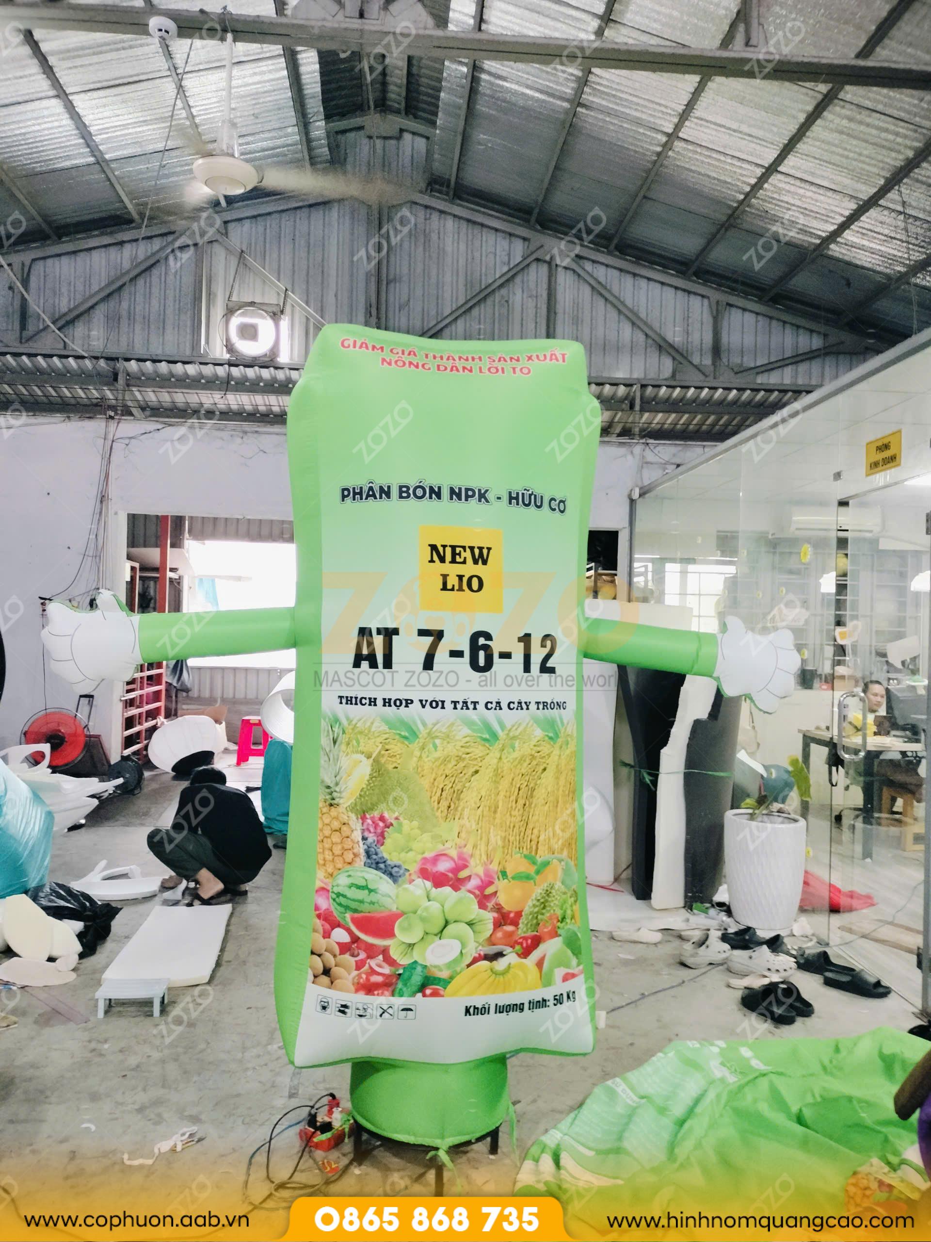 rối hơi ngoài trời