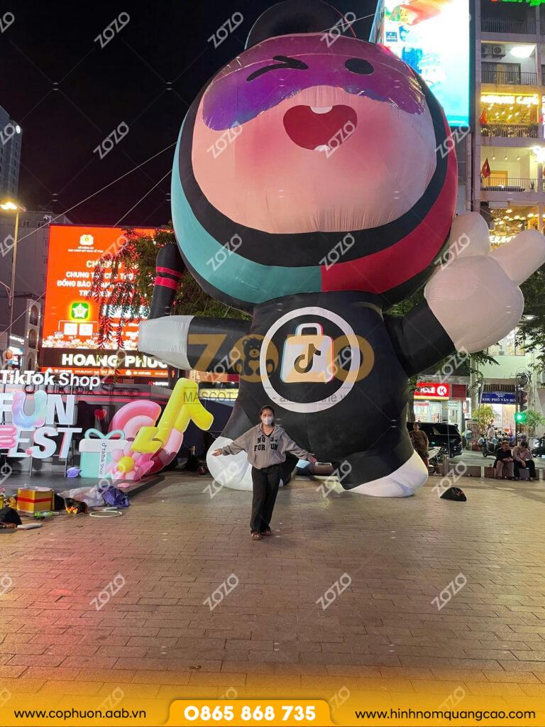 rối hơi 3D quảng cáo theo yêu cầu