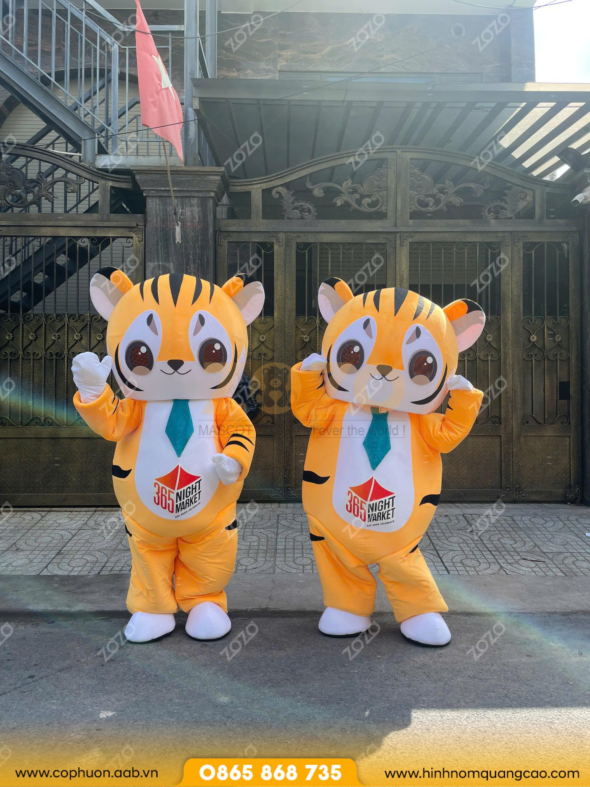 mascot theo yêu cầu
