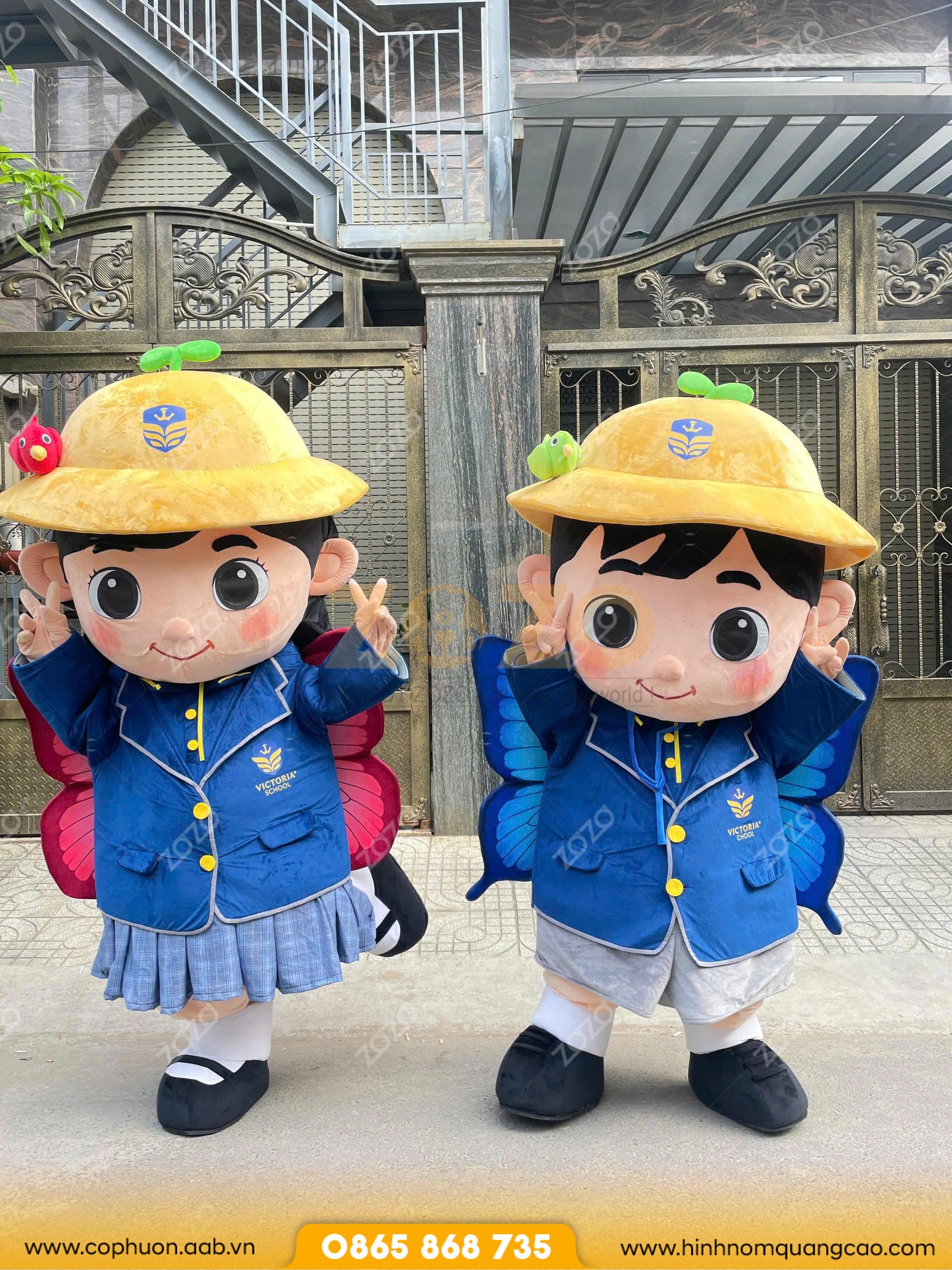 mascot bông theo yêu cầu